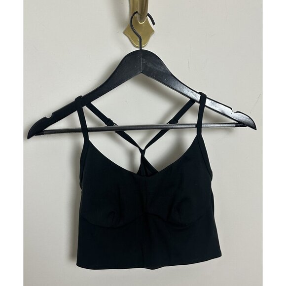 VARLEY Always Surrey Longline Sports Bra in Black Size Small - Picture 3 of 6